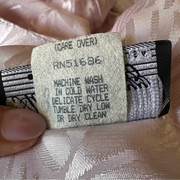 Vintage 80s All That Jazz Powder Pink Party Dress Flutter Sleeves Bow Back - Picture 14 of 16